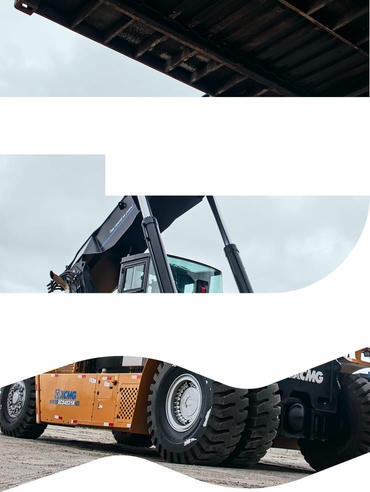 Быстрая обработка контейнеров благодаря новому ричстакеру XCMG XCS4531K