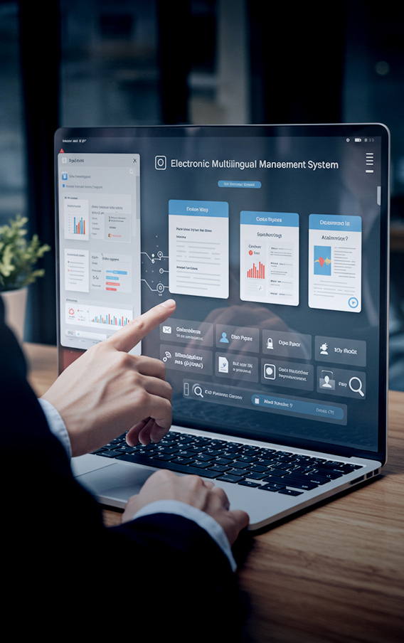 Электронный мультиязычный документооборот с личным кабинетом