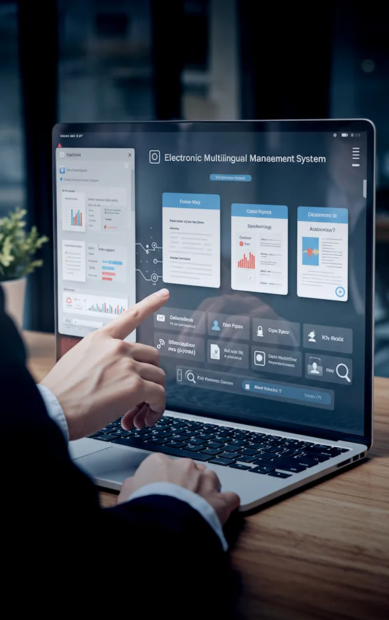 Электронный мультиязычный документооборот с личным кабинетом