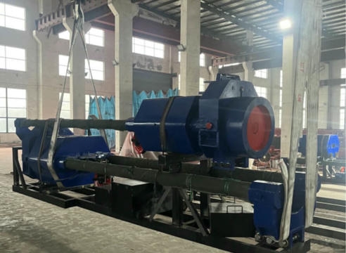 用于地基施工的导杆式柴油锤运输