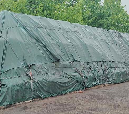 Перевозка гранатового песка для гидроабразивной резки - Фото 1